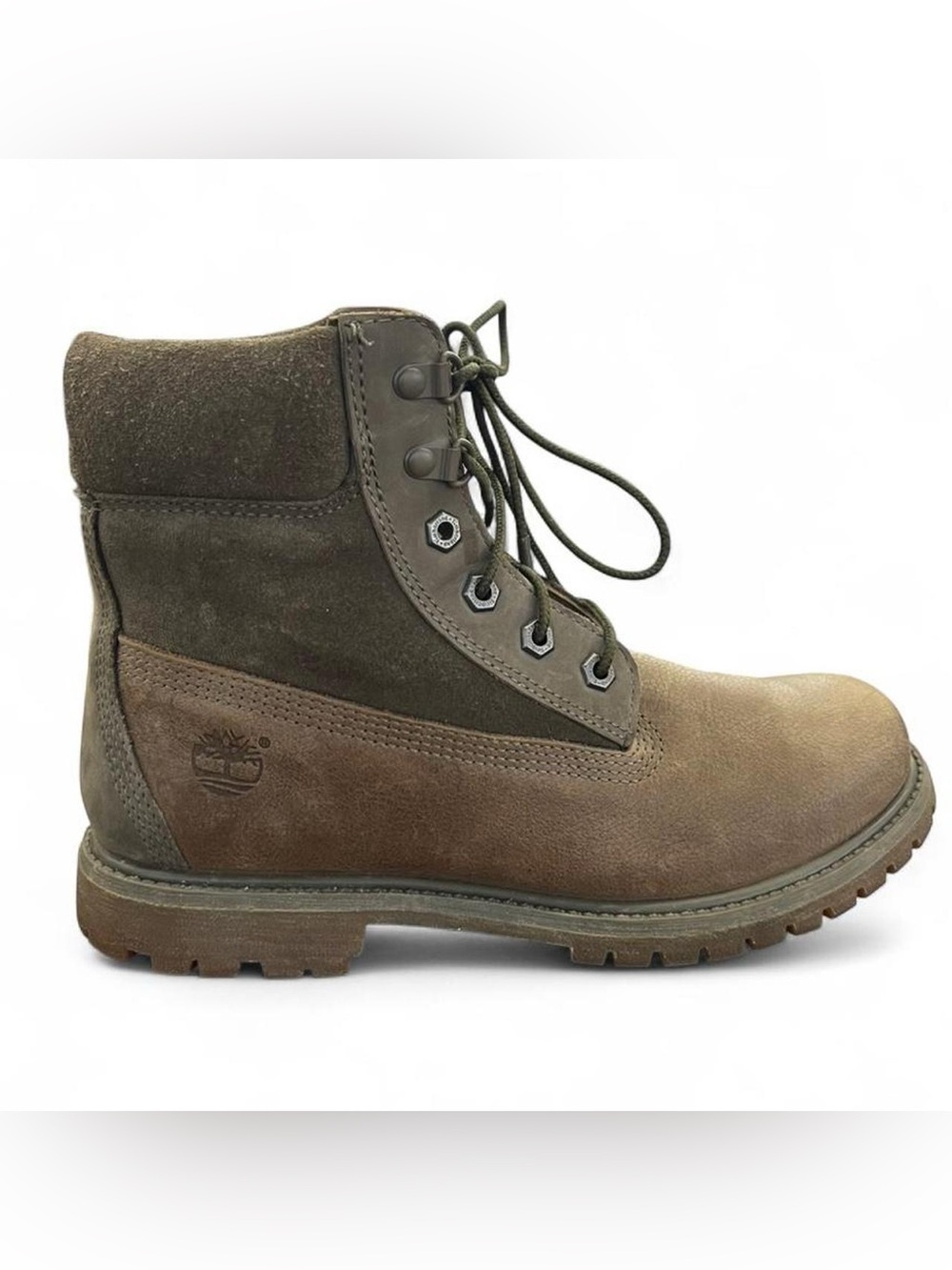 Womens Timberland Leather Waterproof Boots Size 9